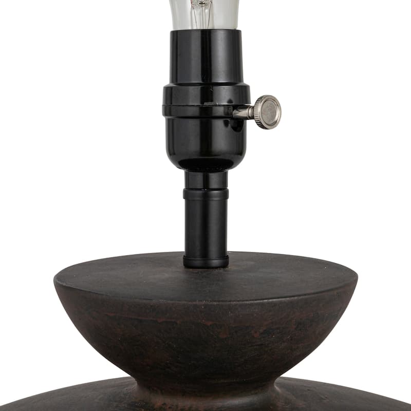 Table Lamp with Sculptural Base