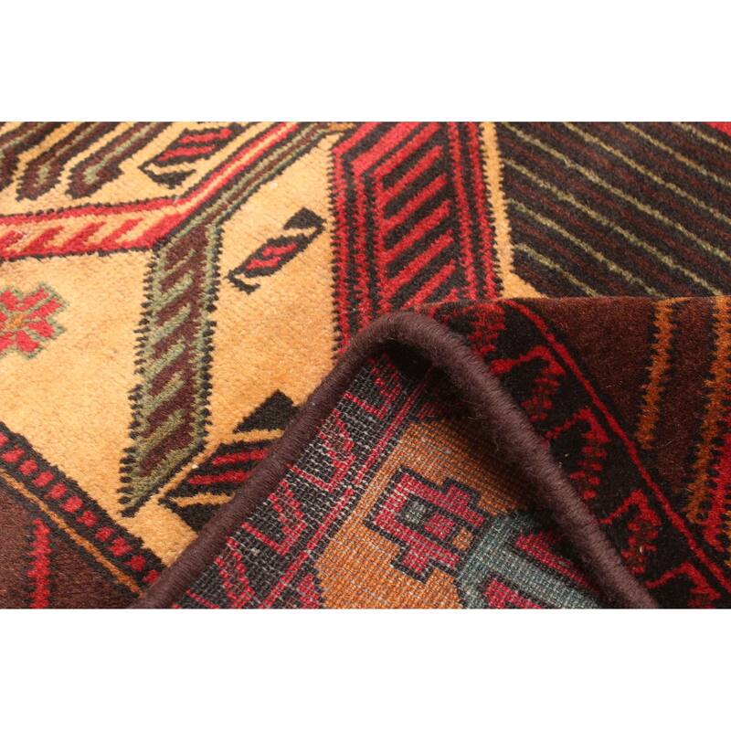 ECARPETGALLERY Hand-knotted Teimani Light Brown Wool Rug - 2'9 x 4'1