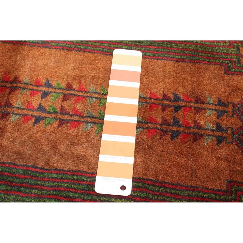 ECARPETGALLERY Hand-knotted Teimani Brown Wool Rug - 2'6 x 4'11