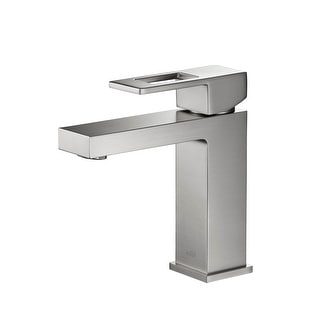 Solid Brass Single-handle Bathroom Vanity Sink Faucet w/ Water Hose