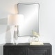 preview thumbnail 3 of 4, Uttermost Loudon Black Vanity Mirror - 22"W x 34"H x 1"D