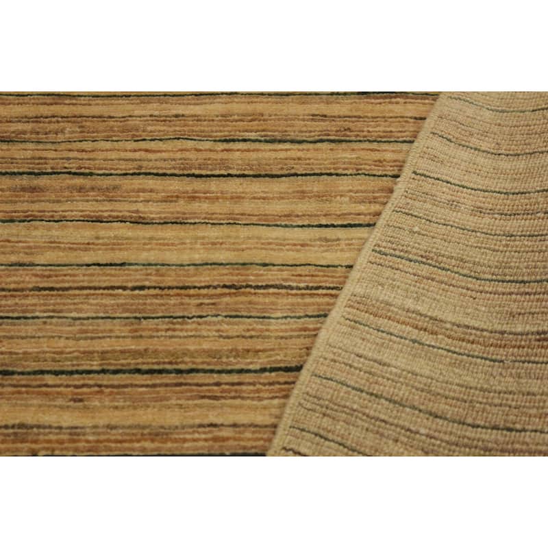 Boho Earthline Gabbeh Hand Knotted Wool Area Rug