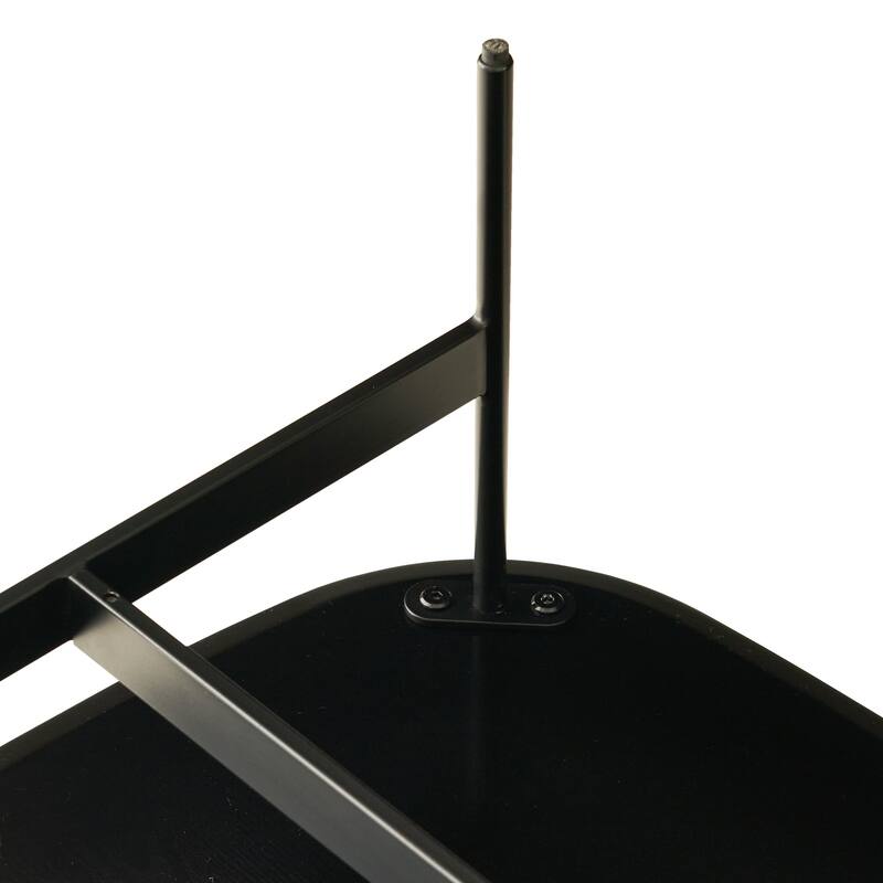 GDF Studio - Tignall Modern Ceramic Square Coffee Table with Rock Beam Top