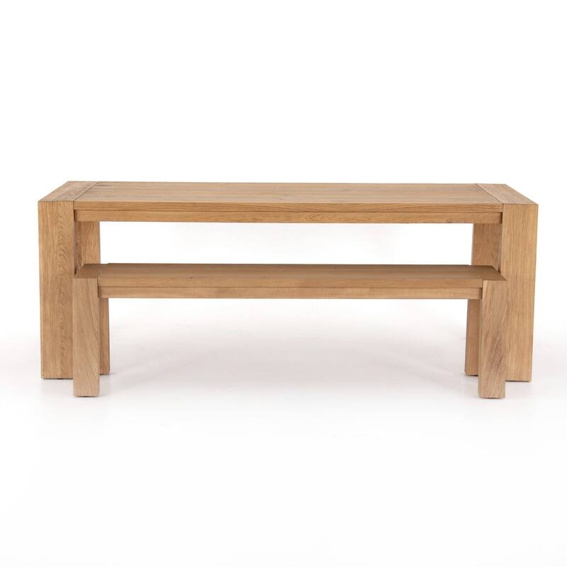 Romo Dining Table-Light Oak Resin - 84W x 41D x 30H