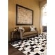preview thumbnail 10 of 41, Nourison Vivid Textured Over-dyed Hair on Hide Modern Patchwork Area Rug