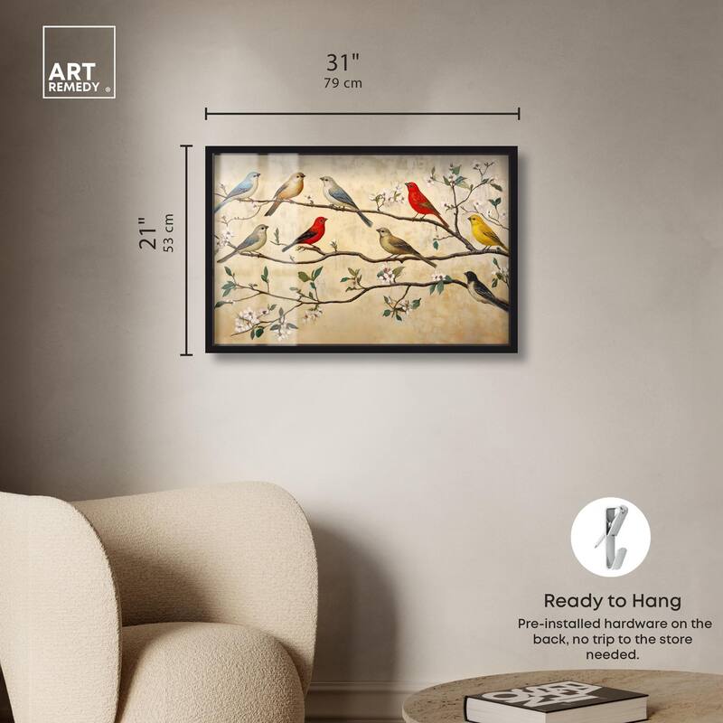 Arboreal Aria II Shadowbox by Art Remedy
