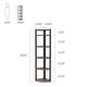 preview thumbnail 28 of 26, 5-tier Corner Shelves Storage Rack Bookshelf