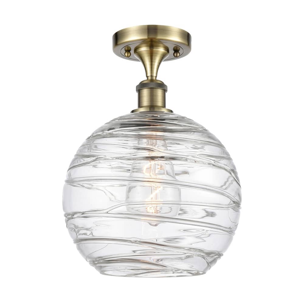 Innovations Lighting 516-1C-15-10 Athens Semi-Flush Athens 10" Wide