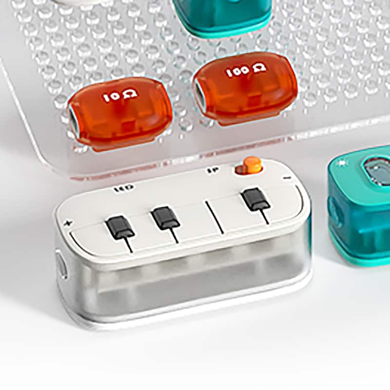 Hape: Science Can: Block Circuit Deluxe Kit - Age 3+