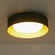 preview thumbnail 3 of 15, 5CCT Dimmable Ceiling Light Round Drum Flush Mount - 13.8 in