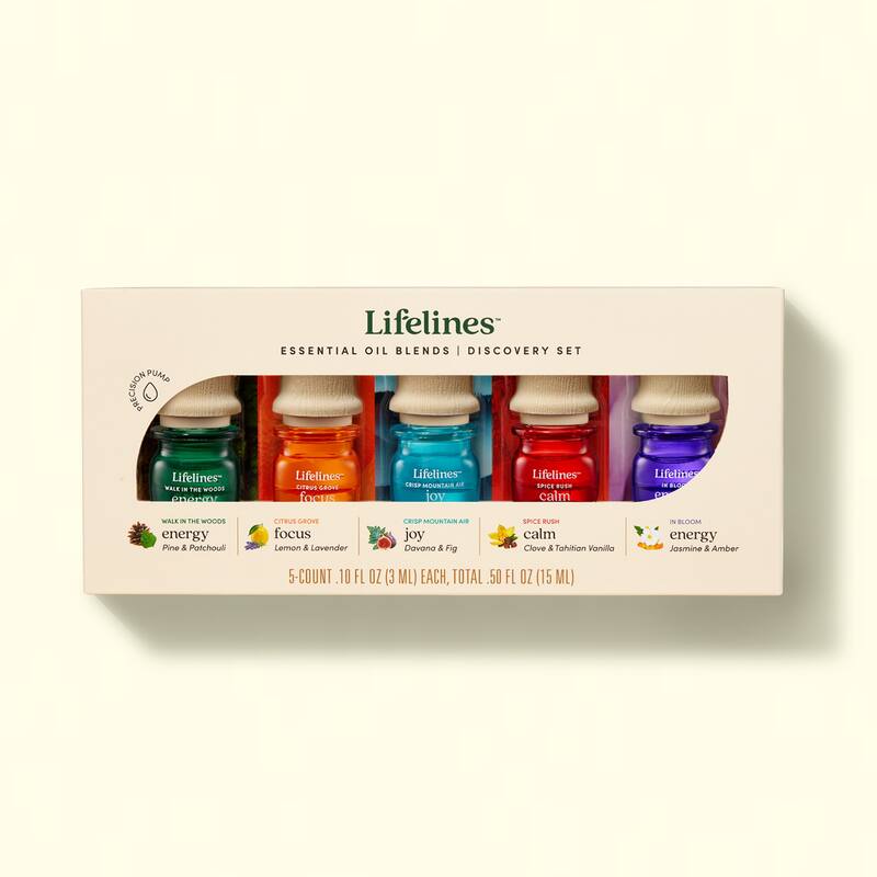 Lifelines Essential Oil Blend Discovery Set - 5-Pack