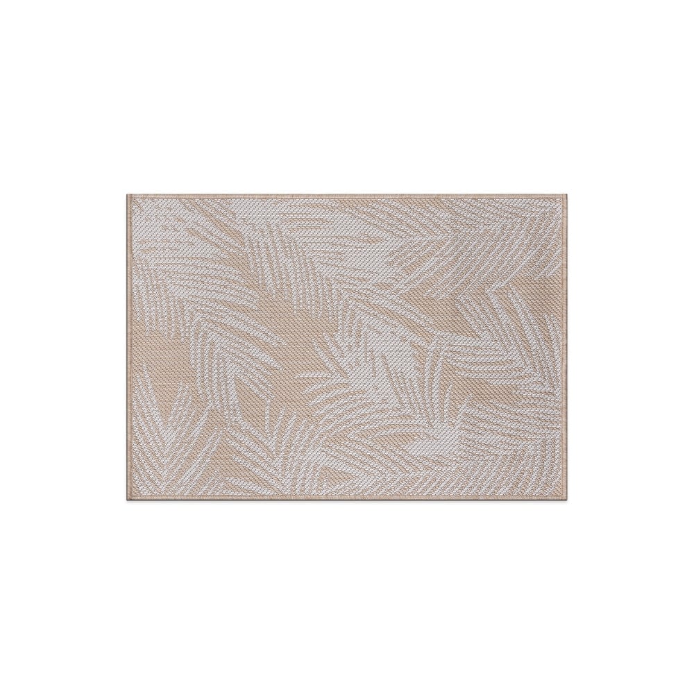 World Rug Gallery Contemporary Palm Leaf Textured Flat Weave Indoor/Outdoor Area Rug