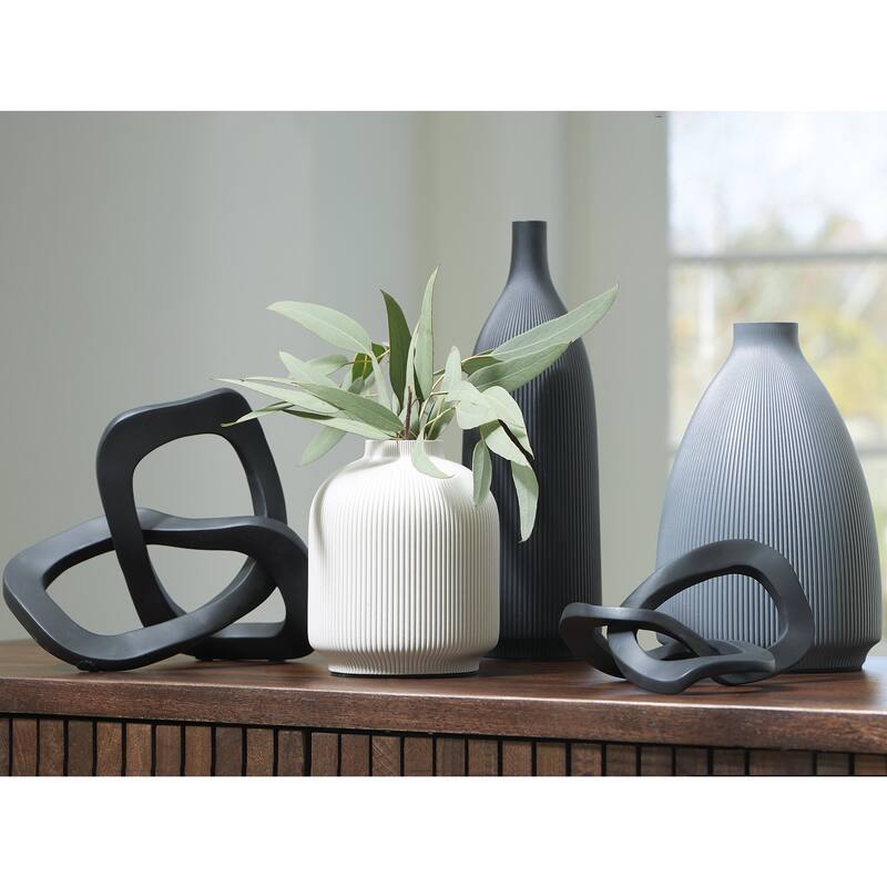 Signature Design by Ashley Leithick Black/Gray Accessory Set (Set of 5)