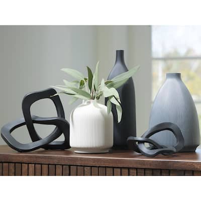 Signature Design by Ashley Leithick Black/Gray Accessory Set (Set of 5)