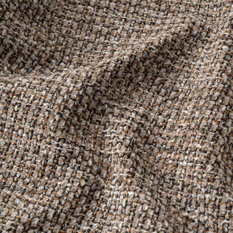 360° Tweed Swivel Barrel Accent Chair