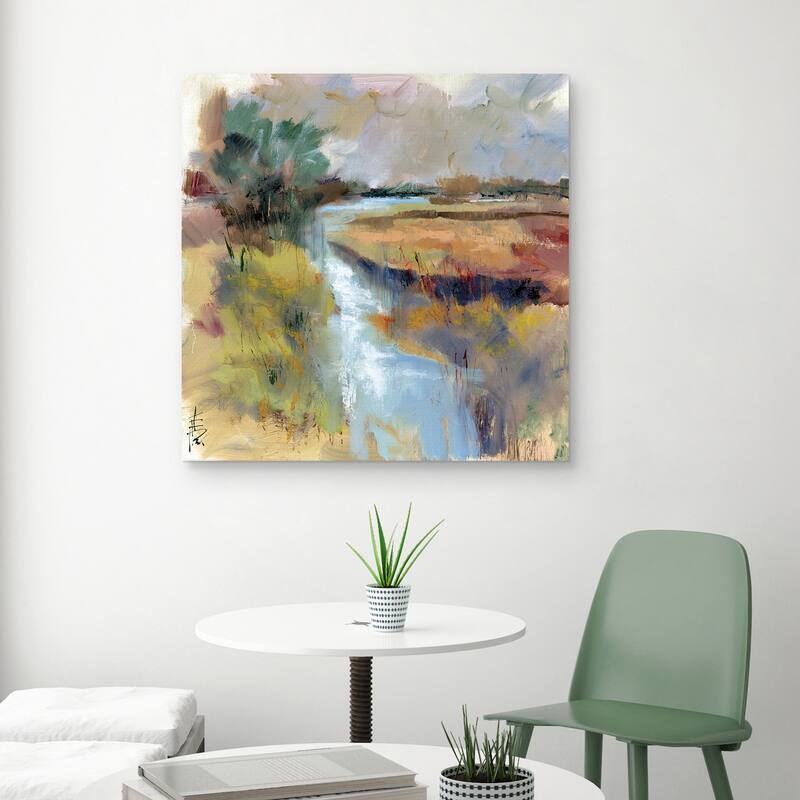 Rivulets Delighting by Anne Farrall Doyle Canvas Art Print