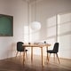 preview thumbnail 15 of 136, Modern Plastic and Wood Dining Chairs (Set of 2)