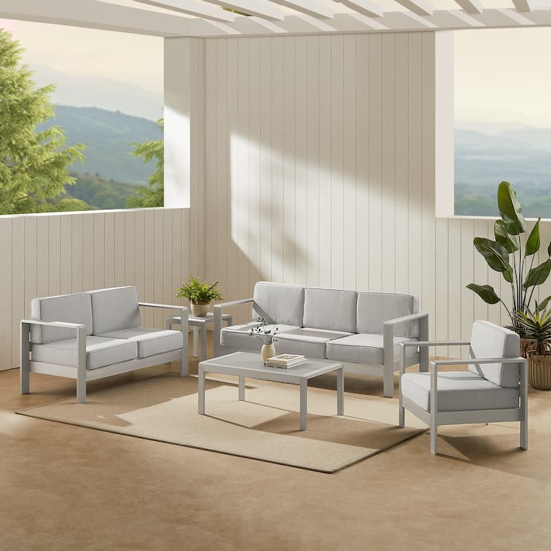 Nordwind Aluminum Outdoor 5-Piece Patio Set