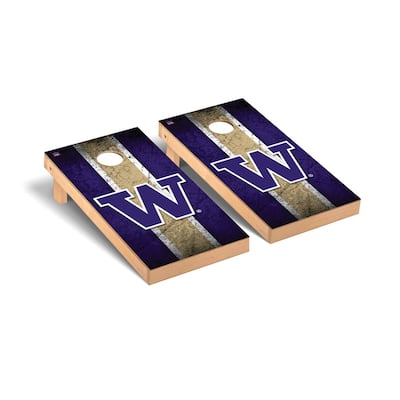 Washington Huskies Vintage Cornhole Board Set