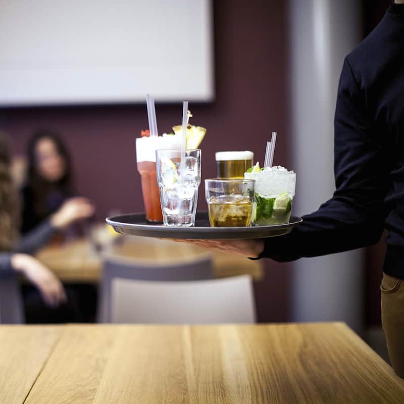 Bormioli Rocco Set of 6 Rock Bar Juice Stackable Drink Glasses - 7.25 oz.