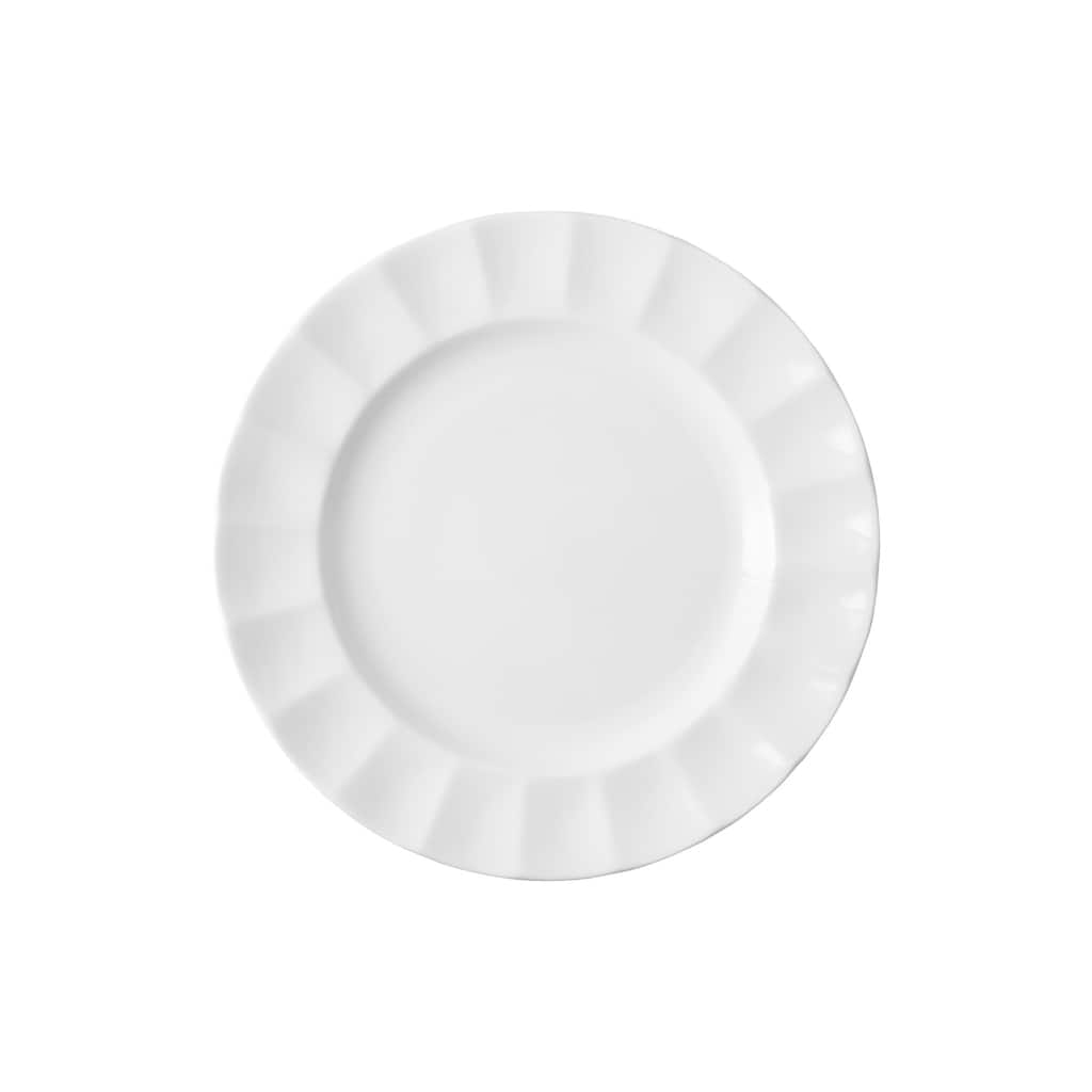 Fortessa Blyss Bone China, 9" Salad Plate, White - 9" Salad Plate