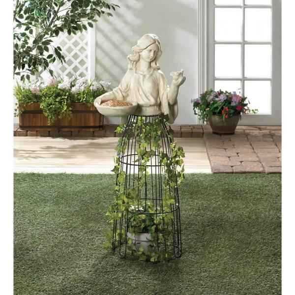 Shop Garden Fairy Atrium And Bird Feeder On Sale Overstock