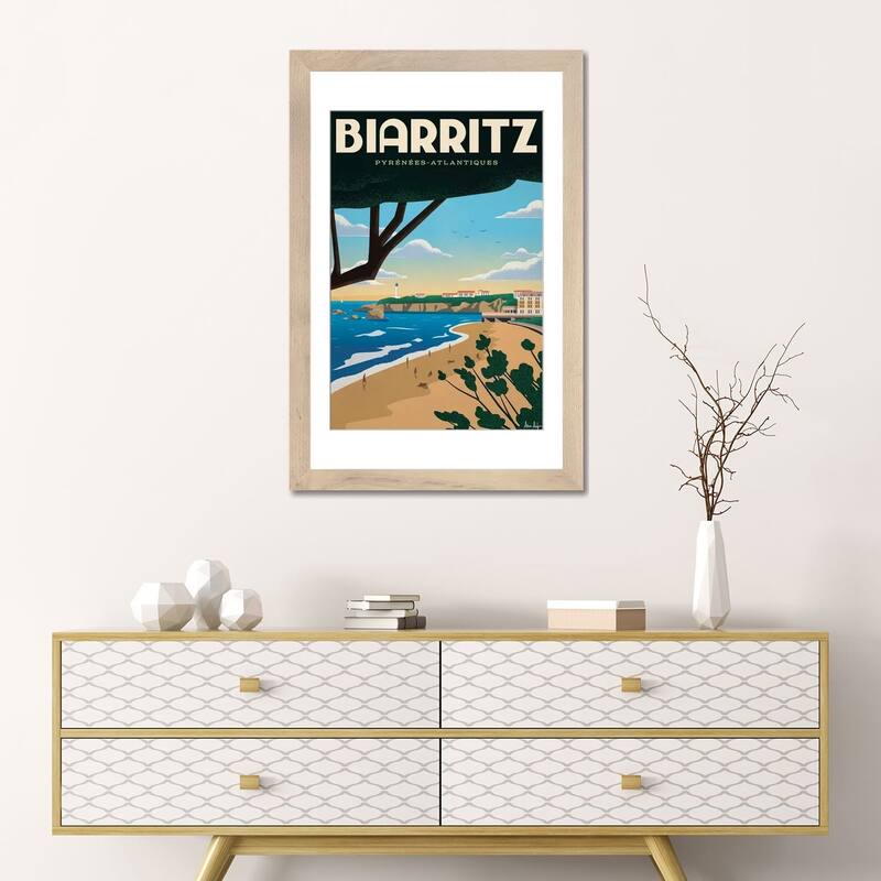 iCanvas "Biarritz" by IdeaStorm Studios