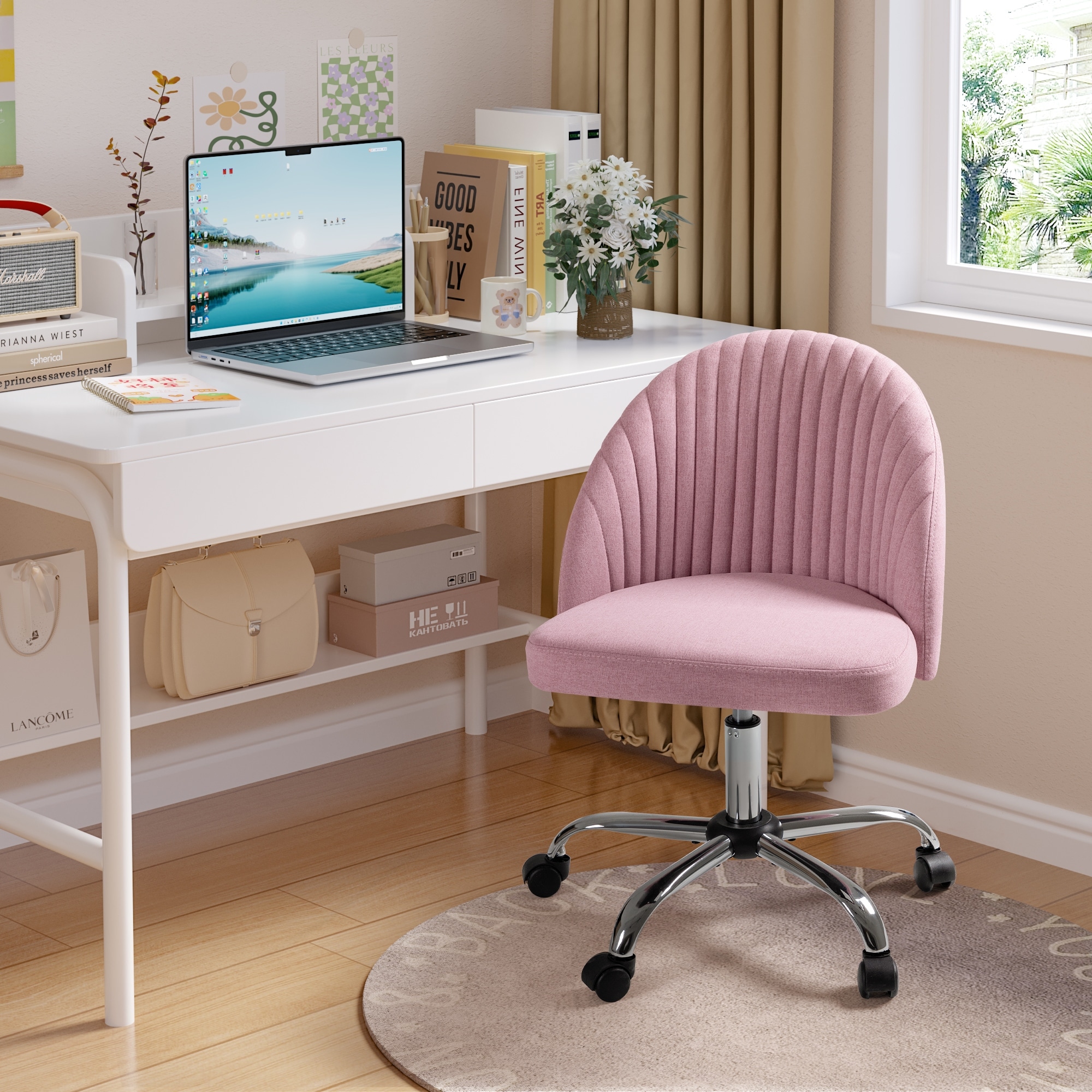 Desk deals chair overstock