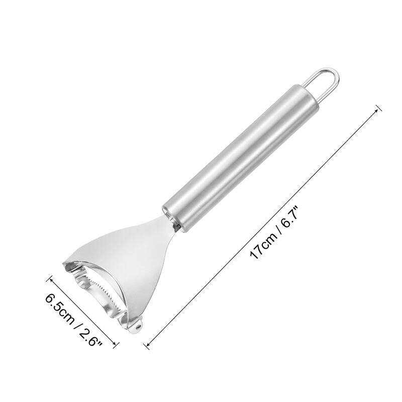 Corn Cob Peeler Stainless Steel Corn Stripper Tool Corn Remover Tool Silver - Silver