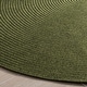 preview thumbnail 45 of 174, SAFAVIEH Handmade Braided Country Casual Lavada Rug 8' x 10' Oval - Green
