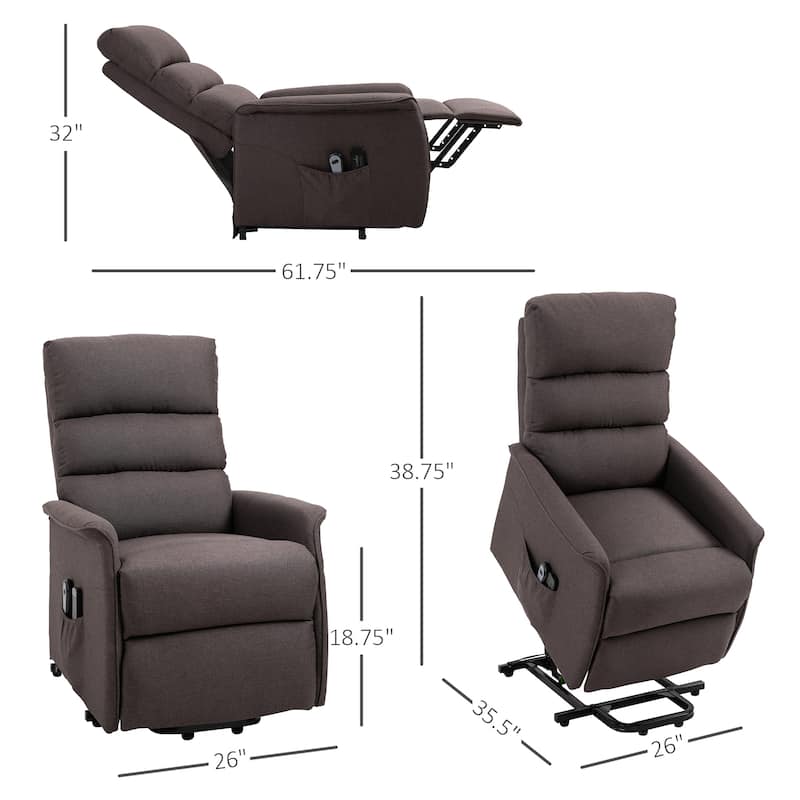 Electric Power Lift Recliner Chair for Elderly