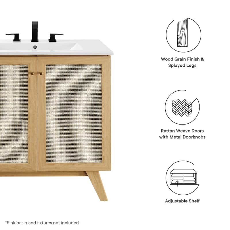 Soma 30" Bathroom Vanity Cabinet (Sink Basin Not Included)