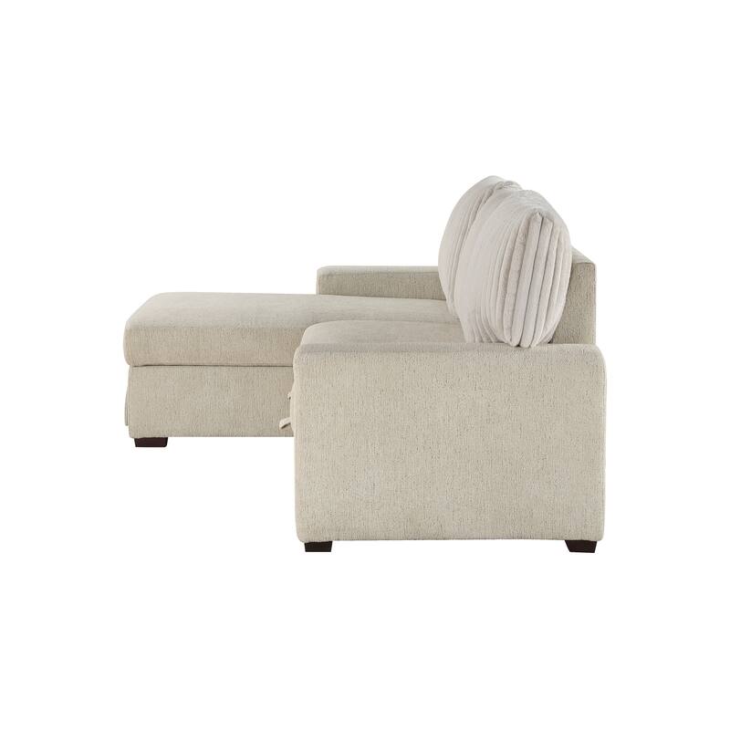 Liatris 2-Piece Sectional Sofa with Pull-out Bed and Left Chaise
