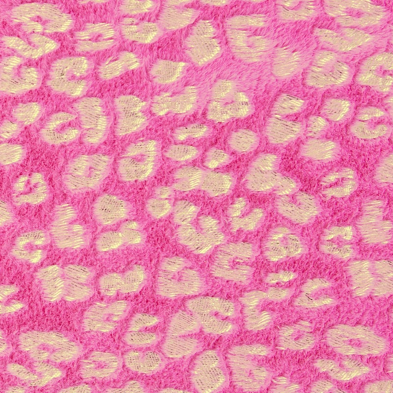 Juicy Couture Metallic Leopard Plush Rugs