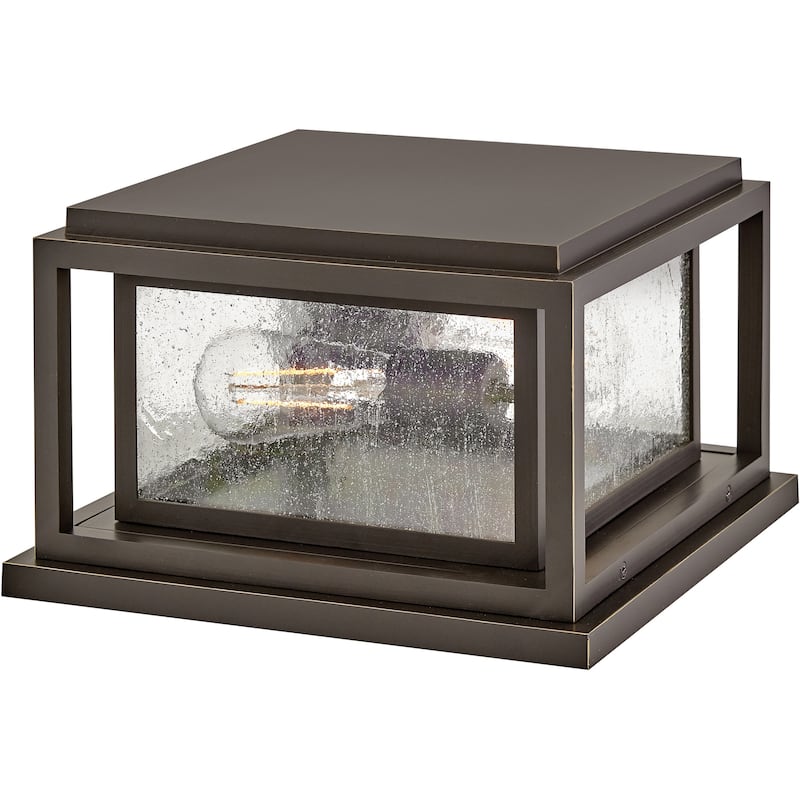 Hinkley Lighting 1008-LV Republic 2 Light 8" Tall LED Post Light - Oil Rubbed Bronze