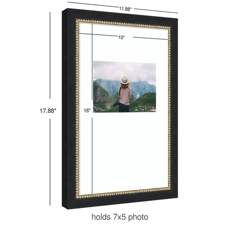 Kate and Laurel Belmont Black Photo Frame