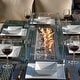 preview thumbnail 10 of 15, Morden Wicker/ Steel 7-piece Outdoor Conversation Firepit Dining Sets