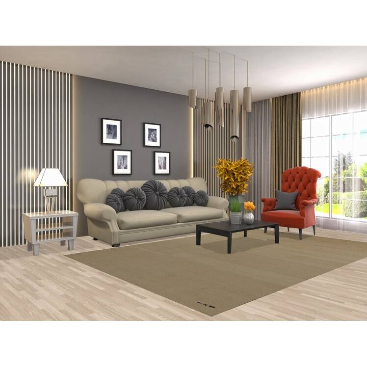 Modern Gabbeh Oriental Area Rug Handmade Wool Carpet - 6'5" x 9'7"