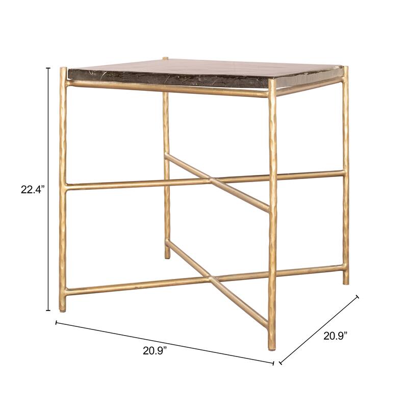 Kove Side Table Gold