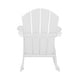 preview thumbnail 7 of 6, Laguna Hdpe All Weather Outdoor Patio Rocking Chair (Set of 4)