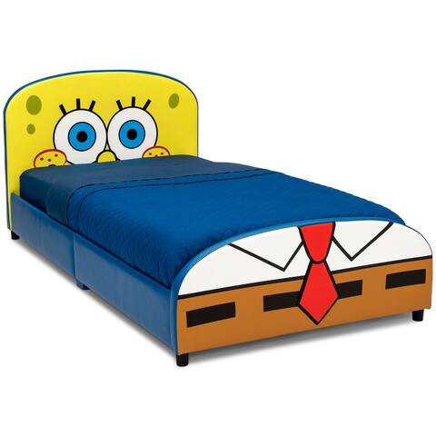 SpongeBob SquarePants Upholstered Twin Bed by Delta Children