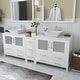 preview thumbnail 47 of 51, Vanity Art 84" Double Sink Bathroom Vanity Set with Engineered Marble Top and Free Mirrors