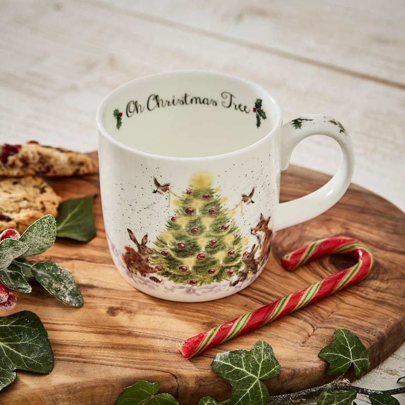 Royal Worcester Holiday Wrendale Designs 14 oz Mug