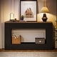 preview thumbnail 30 of 32, Modern Console Table, 55-Inch Wood Entryway Table with Storage