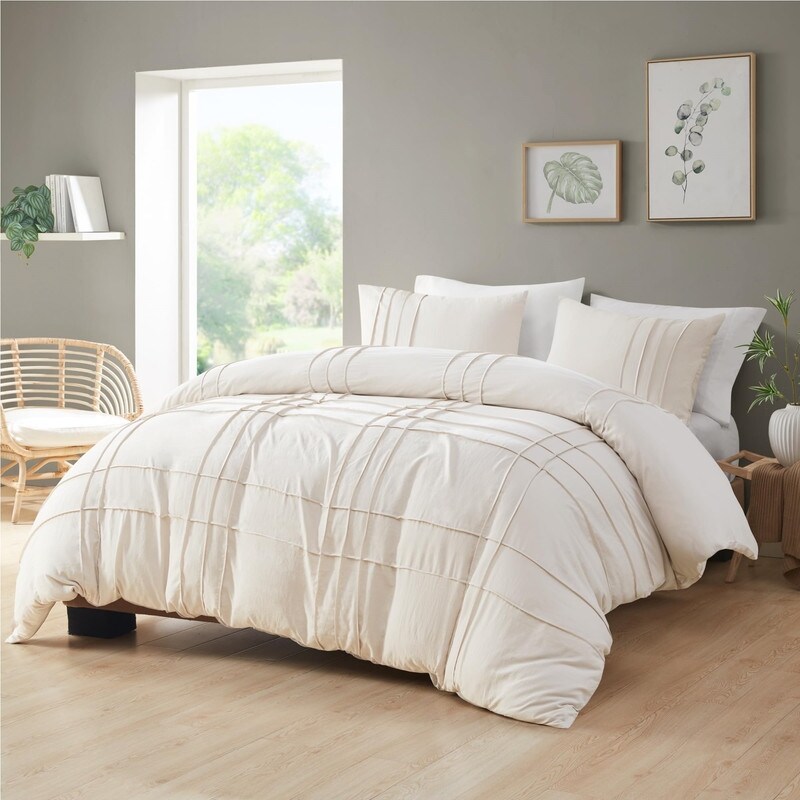 Farmhouse Linen Feel Duvet Set fcRRoweWcXdNA2Dil2RHQgsTD8mU7mBs-image