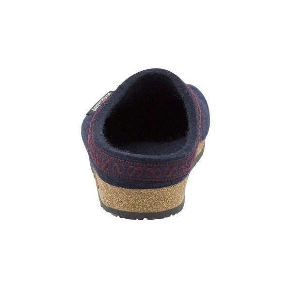 women's wool felt clogs