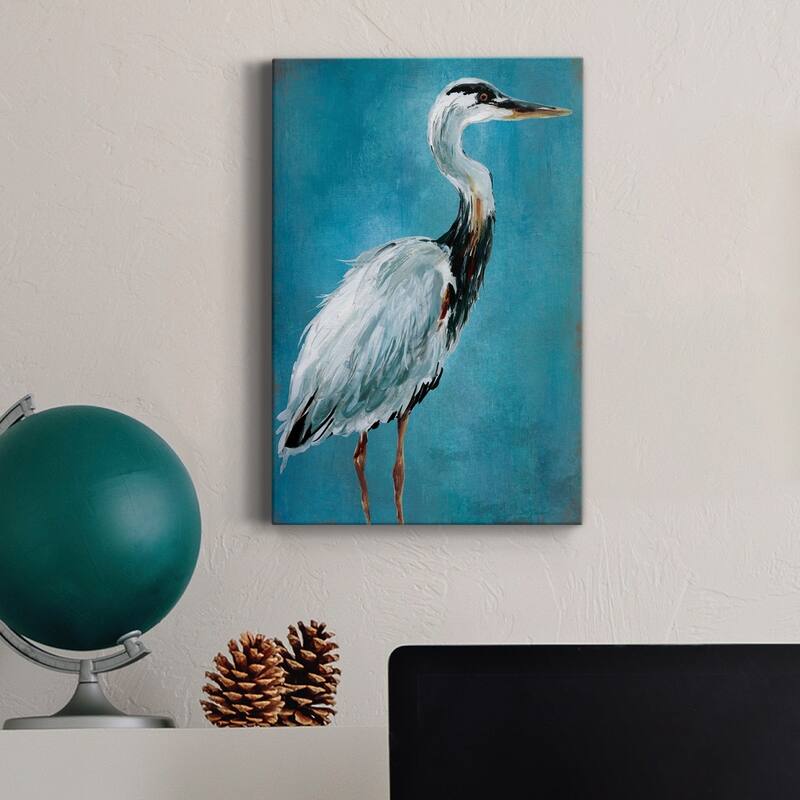 Great Blue Heron I Premium Gallery Wrapped Canvas - Ready to Hang