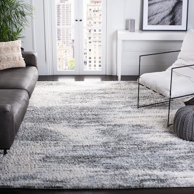 SAFAVIEH Berber Shag Veena Abstract 1.25-inch Thick Rug