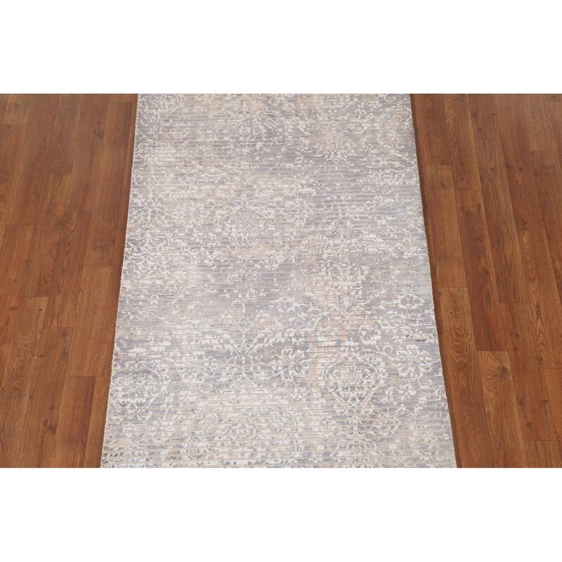 All-Over Abstract Modern Accent Rug Handmade Wool Carpet - 3'0"x 5'3"