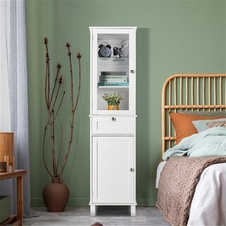 FCH Modern Double Shutter Door MDF Spray Paint  Bathroom Sink Cabinet Gray main image 0